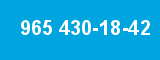 965 430-18-42 965 430-18-42